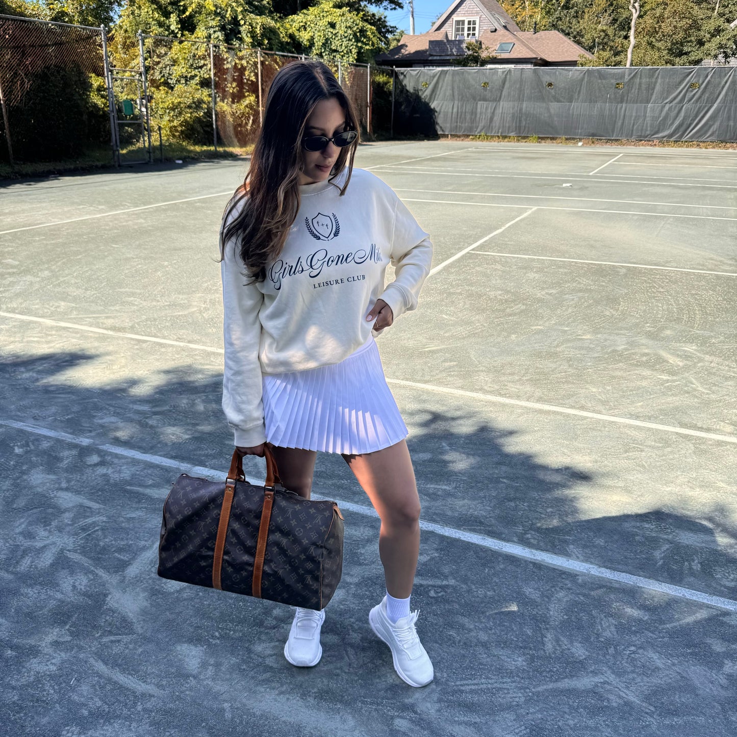 girls gone mild lightweight crewneck