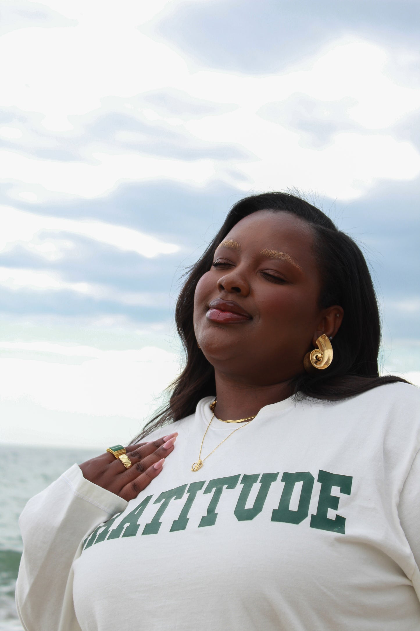 Gratitude long sleeve t-shirt