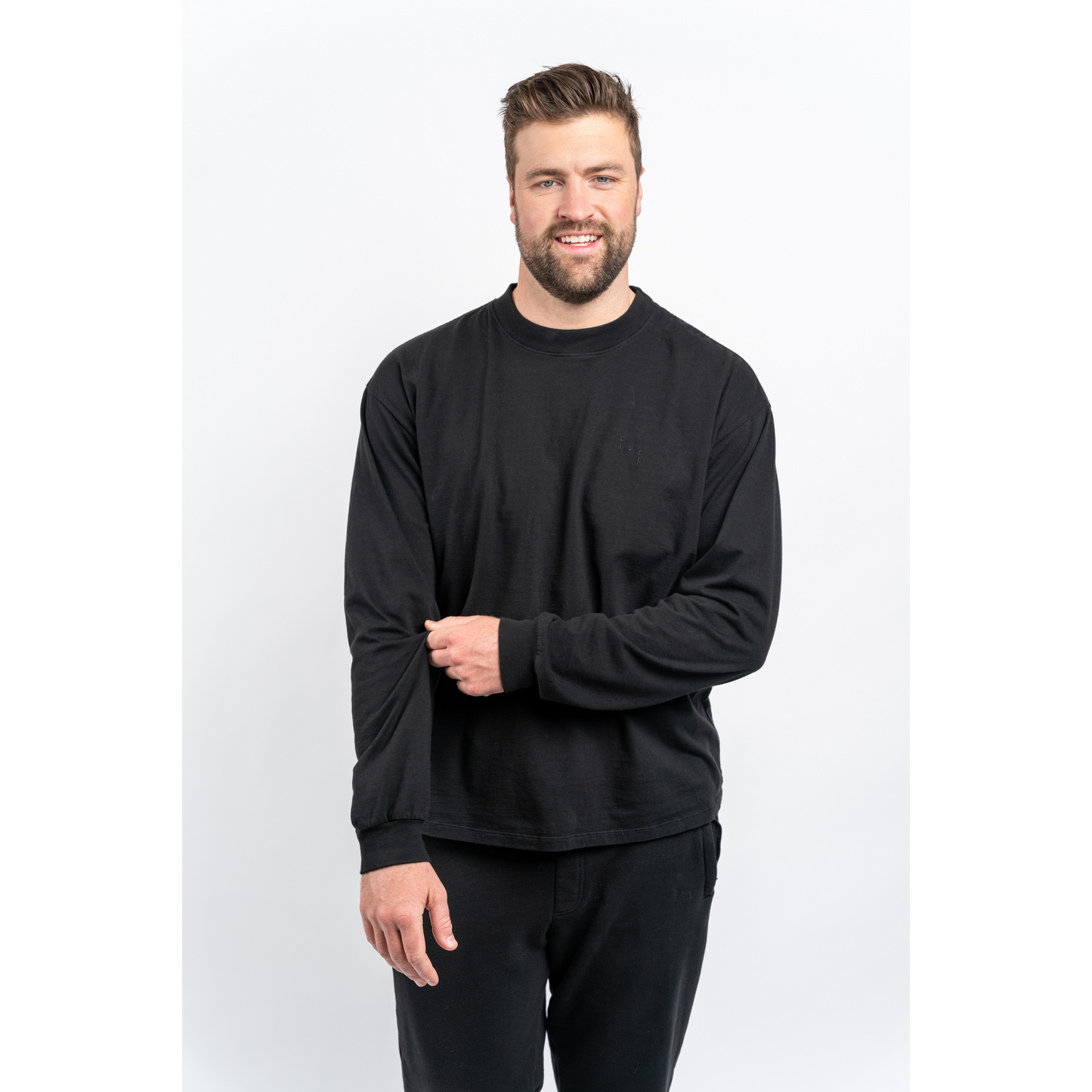 witter oversized long sleeve t-shirt