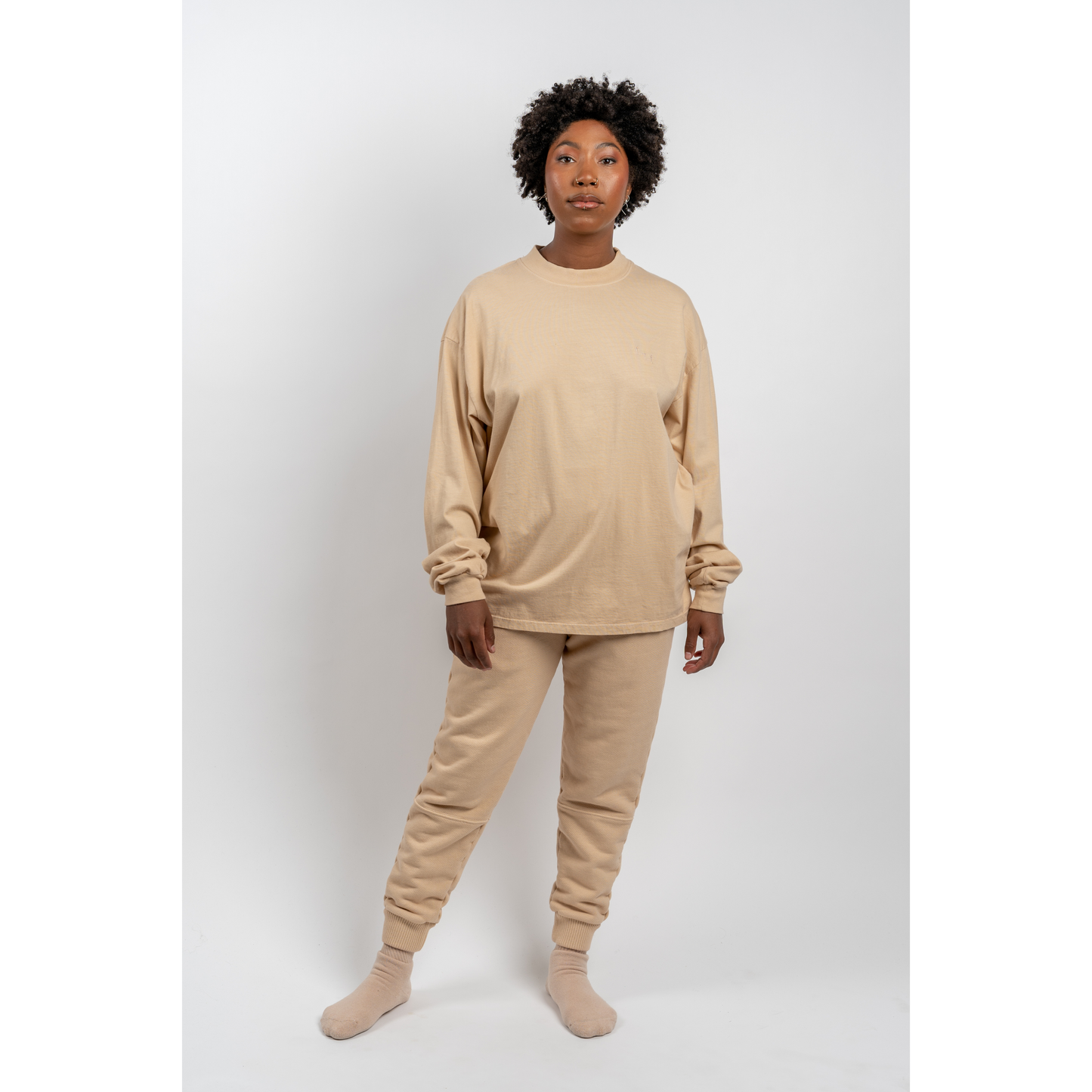 witter oversized long sleeve t-shirt