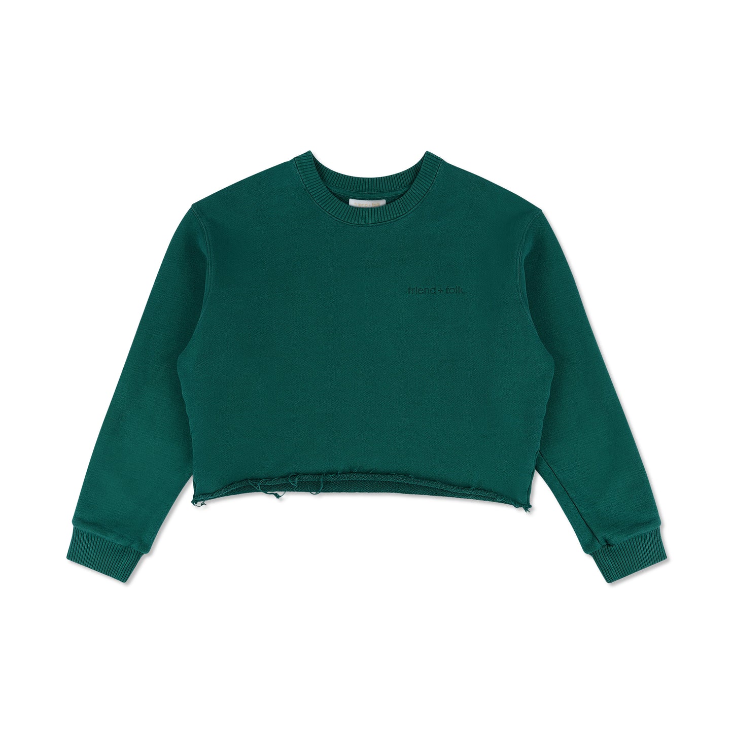 potter cropped crewneck sweatshirt