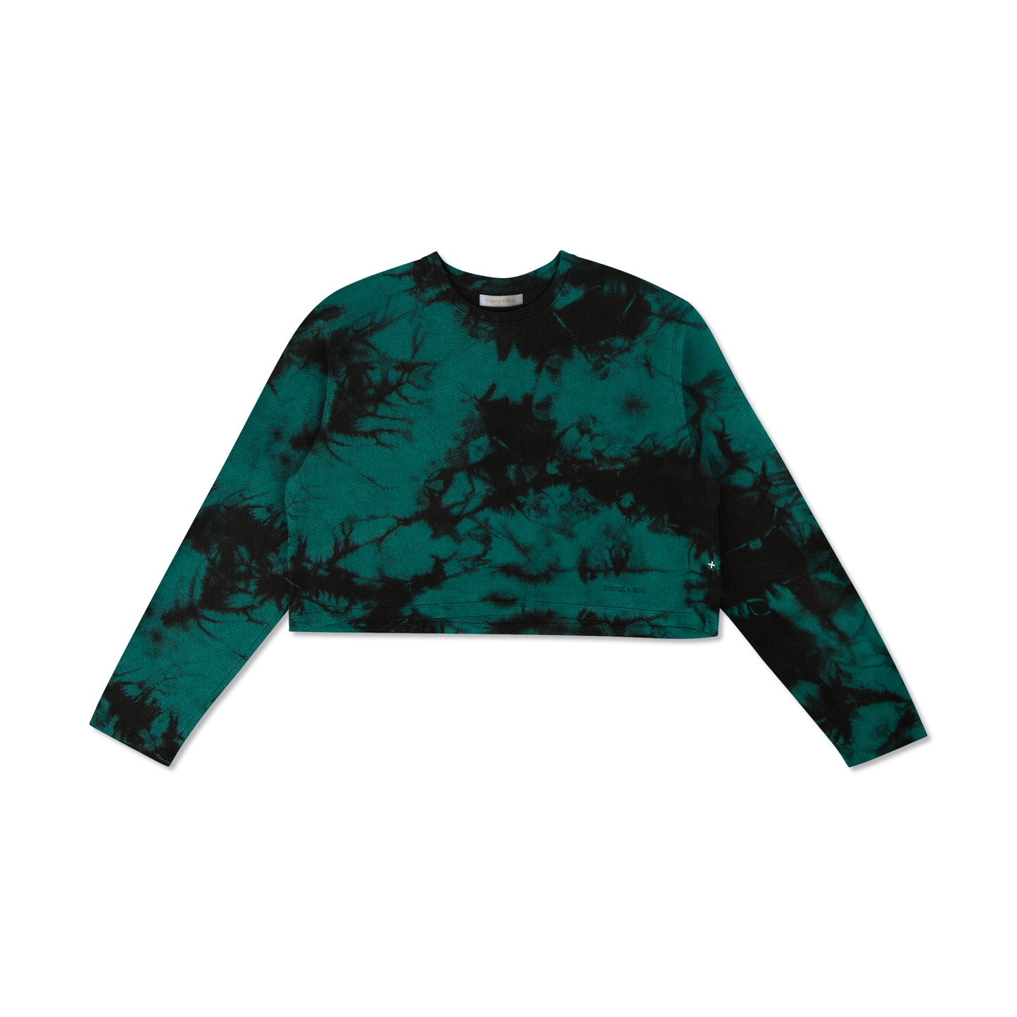 banks long sleeve cropped t-shirt