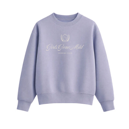 Girls Gone Mild™ embroidered crewneck